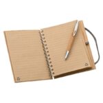 Bloc notes coperti din bambus, Brown - imagine 2