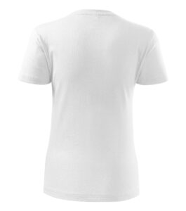 Tricou damă CLASSIC NEW alb - imagine 3